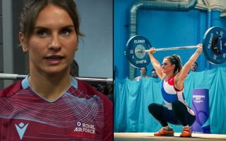 Coming from a CrossFit background, Corporal Stephanie Pye is well used to facing taller opposition (Picture: BFBS)