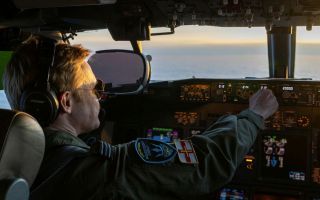 Squadron P-8A Poseidon in Iceland