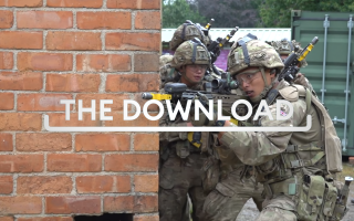 Download graphic over Gurka training 