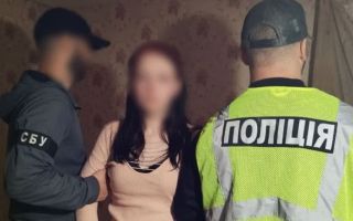 21092026 Ukraine Police arrested woman suspected of being involved in a honeytrap (Picture: National Police of Ukraine)