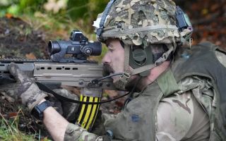 Soldiers need to be "hard, tough and resilient" to fight at distances of zero to 40 metres (Picture: BFBS)