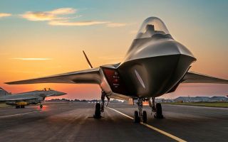 Typhoons, F-35s and the RAF's new sixth-gen Tempest are all expected to benefit from the Storm Fighter autonomous wingman programme (Picture: BAE Systems)