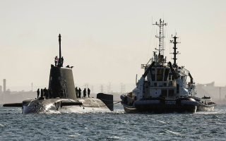 The Aukus defence ministers also announced progress in creating a Submarine Rotational Force-West (Picture: MOD)