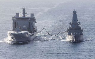 The Type 45 destroyer arrived three weeks after RAF Akrotiri was struck by a drone, prompting her deployment 