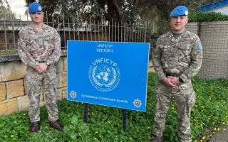 Lance Corporal Markus Leitner and Guardsman Alfie Littlefair (Picture: BFBS)