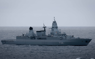 FGS Sachsen is the flagship of the German Navy