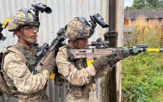 Gurkha Recruits Urban Training at Catterick