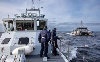 Royal Navy involvement centres on the P2000s in the Baltic and around 1,000 Royal Marines of 40 and 47 Commando in Tarassis, the overarching name for the series of exercises (Picture: Royal Navy)