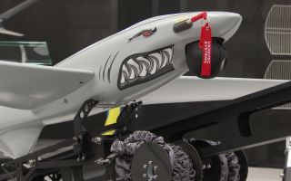 The Ukrspecsystems Shark-M drone will now be built at the firm's UK factory in Mildenhall