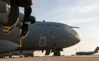 According to the RAF, the UK's military air mobility capability is not diminished by these works (Picture: MOD)