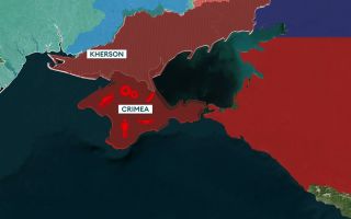 Crimea Kherson Graphic CREDIT BFBS