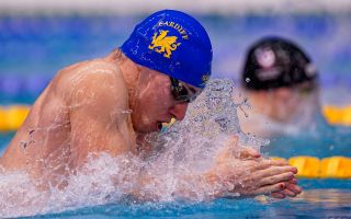 270726 Image ID 2PJYW39 Kyle Booth competes in the Men’s 100m Breaststroke Final on day one of the British Swimming Championships 2023 NO REUSE CREDIT PA Images.jpg