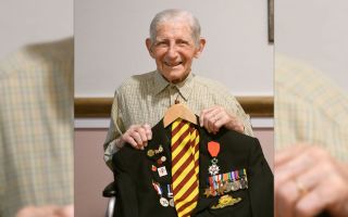 D-Day veteran Don Howkins (Picture: Dick Goodwin)