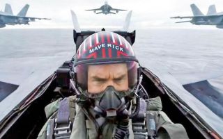 In Top Gun: Maverick, Tom Cruise's character flies a 4.5 generation F/A-18F Super Hornet - before being reunited with a fourth-generation F-14 Tomcat (Picture: Alamy)