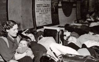 The London Underground offered protection to Londoners during the Blitz - and now there's an argument to give Britons a similar level of protection today (Picture: Alamy)