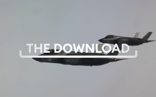  F-35s deployed on CSG25 refuel from RAF Voyager