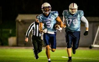 28022026 Elliot Knight scores touchdown for RAF Mustangs v Royal Navy Credit The70sDJPhotography.jpg 