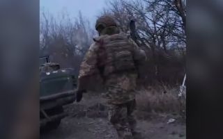 The Ukrainians had been carrying out a replen to the unit when they came under attack four times