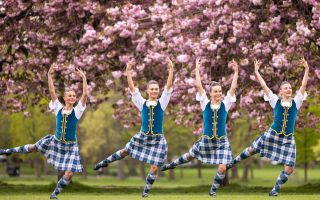 Dancers from the Royal Edinburgh Military Tattoo