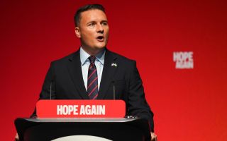 Defence Secretary Wes Streeting speaking during the Labour party conference at the ACC Liverpool (Picture: PA)
