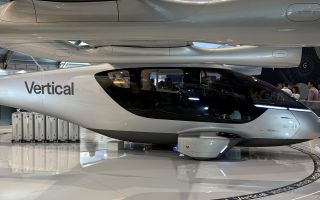 The aircraft has a range of 160km (100 miles) and a 241km/h cruise speed (150mph) using its eight carbon composite tilt-shift propellers (Picture: BFBS)