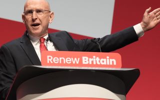 Defence Secretary John Healey spoke at the conference, where he said that improving service life starts with better homes (Picture: PA)