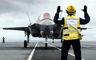 While the stealth jet is known as the Lightning across the board, the USAF, USN and USMC add a "II" to the nomenclature (Picture: Alamy)