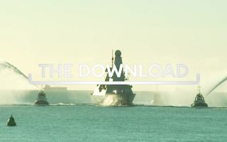 HMS Prince of Wales returns to Portsmouth after Operation Highmast Download TN