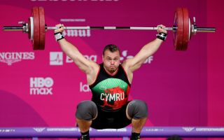 31072026 James Wales of Wales during the Men's +110kg Final at the 2026 Commonwealth Games NO REUSE Image ID 3F4Y1BF CREDIT PA Images .jpg