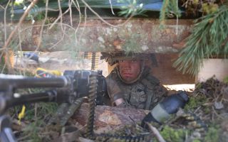 The British military deployment, which numbers roughly 900 personnel, to Estonia is part of the enhanced Forward Presence 