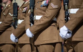 The Army Reserve's health and numbers have been described as poor and in decline, according to an independent review (Picture: PA)