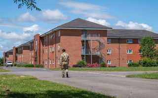 The Government has the delegated powers necessary "to allow higher deposits for tenancies with pets" if needed in future (Picture: MOD)