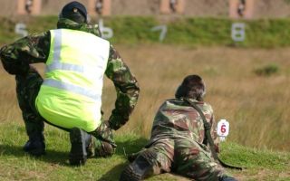 Army cadets during a camp
