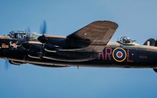 Avro Lancaster PA474 heavy bomber WW2 Second World War Dambusters Raid Royal Air Force Battle of Britain Memorial Fligh