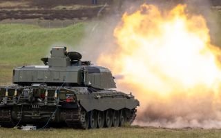 The UK is purchasing some superior kit for the Armed Forces, such as the Challenger 3 and Boxer-based RCH 155 hoiwtzer, but the Nato document apparently reckons it's still not enough (Picture: MOD) 