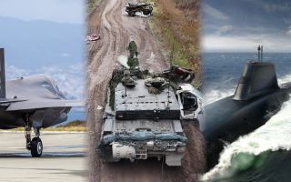 The UK Armed Forces Equipment and Formations 2026 report lists hardware by domain rather than branch of service (Picture: BFBS/MOD)