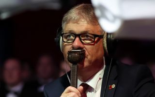 DATE UNKNOWN Jon Knighton commentating on boxing Credit Alligin Photography.jpg 