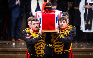 Funeral of Lance Bombardier Ciara Sullivan CREDIT PA
