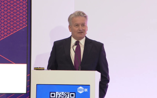 General Sir Jim Hockenhull, the newly-appointed Commander of the Cyber & Specialist Operations Command, spoke on the first day of DSEI (Picture: DSEI)