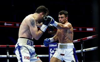 George Crotty fights Bahador Karami at the o2 arena CREDIT Queensberry Leigh Dawney DATE 25102025.jpg
