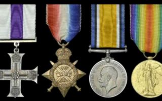 Graham Bromhead Bosanquet Military Cross Jack Russell collection auction 300326 CREDIT NOONANS