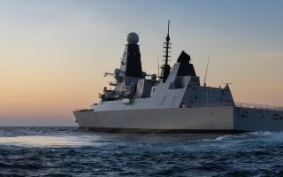 The warship is due to leave Portsmouth on a mission to protect the airspace around UK interests and allies