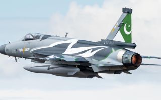 The JF-17 is a joint venture between China and Pakistan 