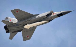 The Kh-47M2 Kinzhal can be launched from the Mikoyan MIG-31K