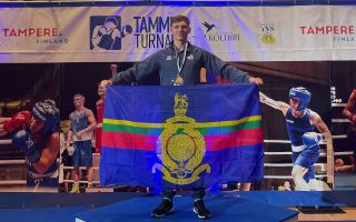 Kyle Shaw-Tullin wins gold in Finland CREDIT GB Boxing DATE 02112025.jpg