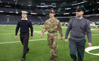 Military personnel at NFL Academy match Credit BFBS DATE 08102024.jpg 