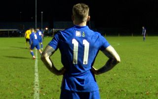 NAME Royal Navy Football Hampshrie Cup v Hamble FC CREDIT BFBS DATE 22112023.jpg