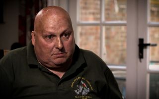 BFBS Forces News spoke with Welsh Guardsman Neil Wilkinson in 2022 as memorial services to remember those who were lost were held to mark the 40th anniversary of the conflict (Picture: BFBS)