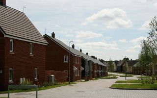 New SFA Service Family Accommodation estate, built at Beacon Barracks in Stafford 16022024 CREDIT MOD.jpg