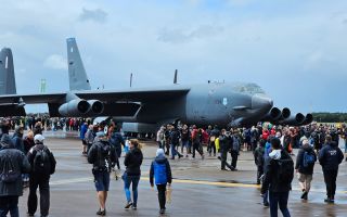 Display at Royal International Air Tattoo at RAF Fairford
